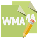 File, Wma, pencil, Format DarkKhaki icon