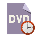 Clock, Format, File, Dvd LightSlateGray icon