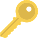 Tools And Utensils, Passkey, password, miscellaneous, pass, Door Key, Key, Access SandyBrown icon