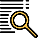 zoom, Loupe, magnifying glass, Seo And Web, search, detective, Tools And Utensils Black icon