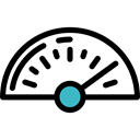 velocity, Measuring, speedometer, Tools And Utensils, Seo And Web Black icon