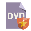 shield, Format, File, Dvd LightSlateGray icon