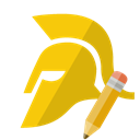 pencil, trojan Black icon