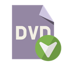 File, Down, Dvd, Format LightSlateGray icon