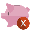 cross, piggy, Bank RosyBrown icon