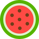 Food And Restaurant, Healthy Food, vegetarian, vegan, food, diet, organic, Fruit, watermelon Tomato icon