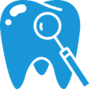Blue, tooth DodgerBlue icon
