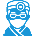 Blue, doctor DodgerBlue icon