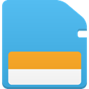 card, memory MediumTurquoise icon