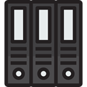 Server, File, network, technology, Multimedia, Servers, Business And Finance, Database, files, Hosting, storage DarkSlateGray icon
