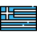 flag, flags, Nation, world, Greece, Country Black icon