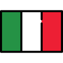 Nation, italy, flag, Country, world, flags Crimson icon
