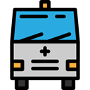 transportation, vehicle, emergency, Ambulance, transport, Automobile, medical Black icon