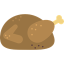 turkey, chicken, food, Roast Chicken, chicken leg, Turkey Leg Sienna icon