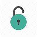 password, unprotected, login, Access, Unlock, username, Unlocked DimGray icon