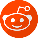 red, Edit, Social, media, Reddit OrangeRed icon