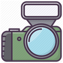 Appliances, Photographer, electronics, Camera, Device, Flash DarkSlateGray icon