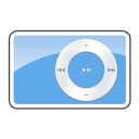 ipod, 2g, shuffle, Blue DodgerBlue icon