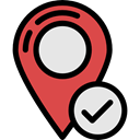 placeholder, interface, signs, pin, Maps And Flags, map pointer, travel, Map Location, Map Point Black icon