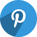 media, network, Social, pinterest DodgerBlue icon