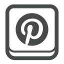 Account, social media, Connect, Social, pinterest, profile DarkSlateGray icon