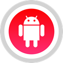 Logo, Social, media, Android LightGray icon