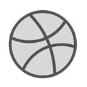 Basketball, Game, Brand, dribbble, sport Gainsboro icon