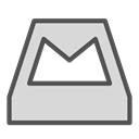 mail, Brand, Container, storage Gainsboro icon