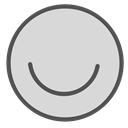 Emoticon, smiley, Avatar, Face, Brand Gainsboro icon