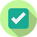 checking, signs, check mark, option, tick, Checked, success, interface PaleGreen icon