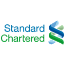 Logo, Finance, method, online, Chartered, standard, payment Black icon