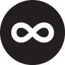 Ifc, infinitecoin Black icon