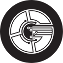 gridcoin, Grc Black icon
