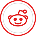 Reddit, Social, Logo, media, Brand Crimson icon