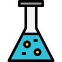 Test Tube, science, chemical, flask, Flasks, education, Chemistry Black icon