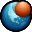 globe, pin, web, world, location, network Teal icon