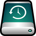 External, storage, drive, backup, Back up, machine, time DarkSlateGray icon