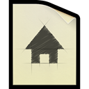 Sketch, document, plan, File Wheat icon