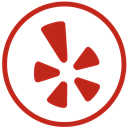 shape, Yelp, Communication Firebrick icon