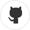Social, media, Logo, Github DarkSlateGray icon