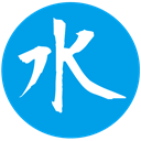 Kanji2 DeepSkyBlue icon