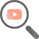 Loupe, zoom, search, Tools And Utensils, magnifying glass, detective, video player Black icon
