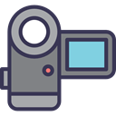 camcorder, digital camera, video camera, technology, domestic DarkSlateGray icon