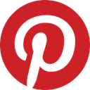 pinterest Firebrick icon