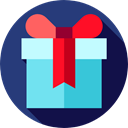 present, gift, surprise, Birthday And Party, Christmas Presents, birthday DarkSlateBlue icon