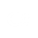 Csharp, Language, appbar Black icon