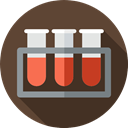 testing, medical, Healthcare And Medical, Blood Sample, Test Tube DarkSlateGray icon