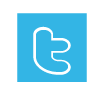 sign, twitter MediumTurquoise icon