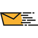 interface, mails, envelope, Message, Email, Communications, envelopes, mail, Multimedia Black icon