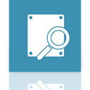 Indexing, option, Mirror SteelBlue icon